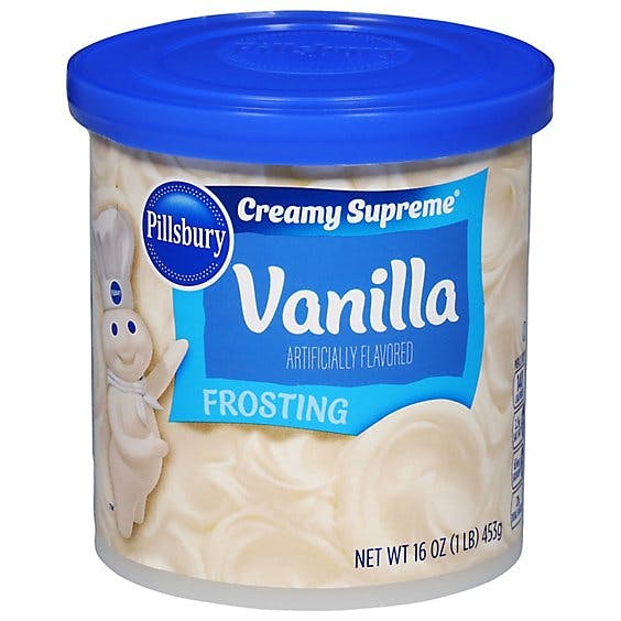 Is it Soy Free? Pillsbury Crmy Suprm Vanilla Frosting