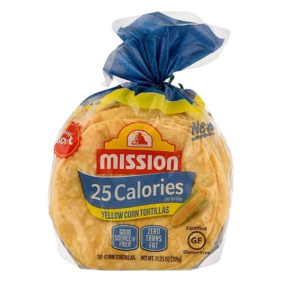 Is it Low FODMAP? Mission 25 Calories Corn Tortillas