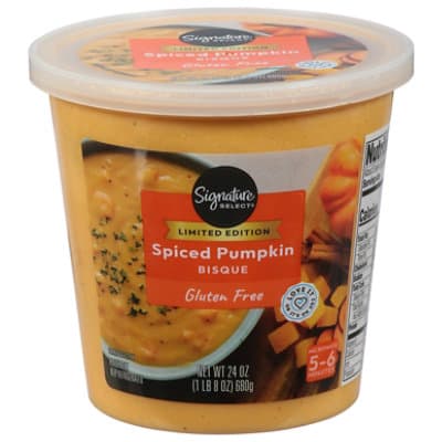 Signature Cafe Soup Spiced Pumpkin Bisque