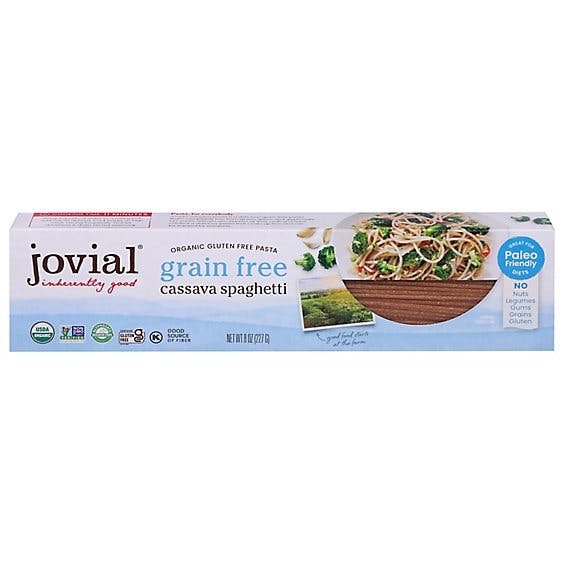 Is it Dairy Free? Jovial Organic Grain Free Cassava Spaghetti