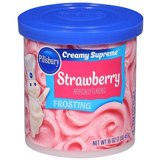 Is it Soy Free? Pillsbury Crmy Suprm Strawberry Frosting
