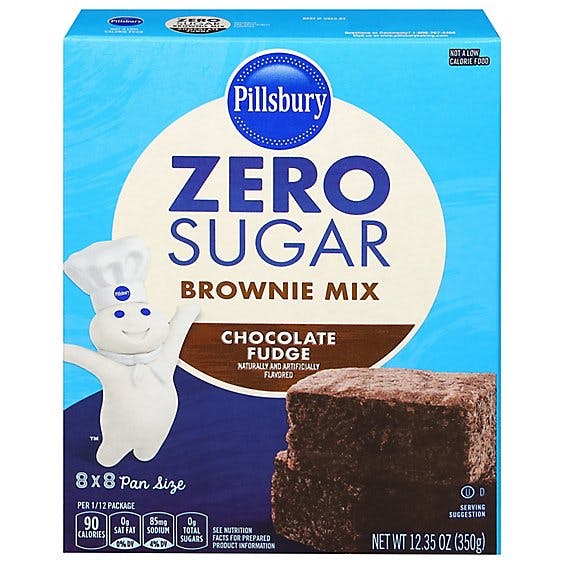 Is it Dairy Free? Pillsbury Zero Sugar Chocolate Fudge Flavored Brownie Mix