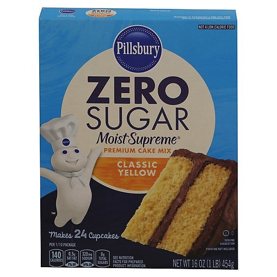 Is it Egg Free? Pillsbury Zero Sugar Moist Supreme Yellow Premium Cake Mix