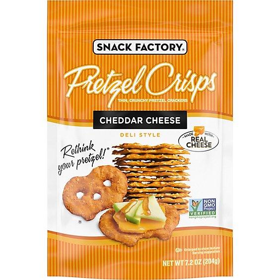 Is it Shellfish Free? Snack Factory Cheddar Cheese Pretzel Crisps