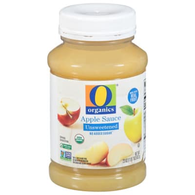 O Organics Apple Sauce Unsweetened