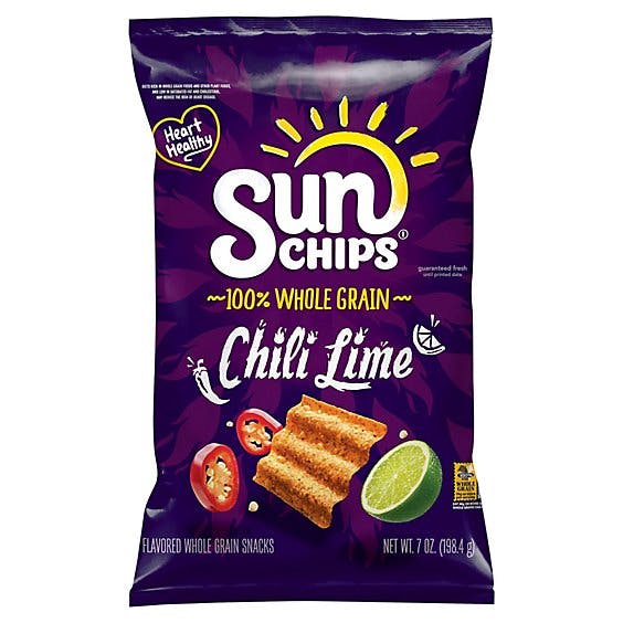 Is it Vegan? Sunchips Chili Lime Flavored Whole Grain Snacks