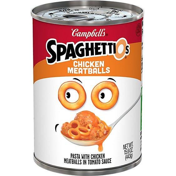 Is it Pescatarian? Campbells Chicken Meatball Spaghettios