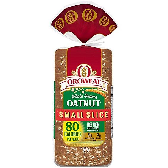 Is it Wheat Free? Oroweat Whole Grains Small Slice Oatnut Bread, Free From Artificial Preservatives 18 Ounces