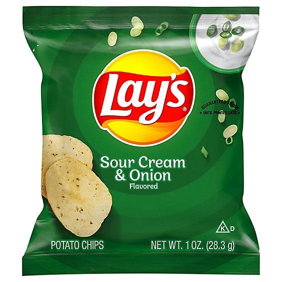 Lays Sour Cream And Onion Potato Chips