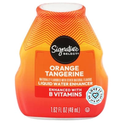 Signature Select Liq Water Enhancer Orange Tangerine