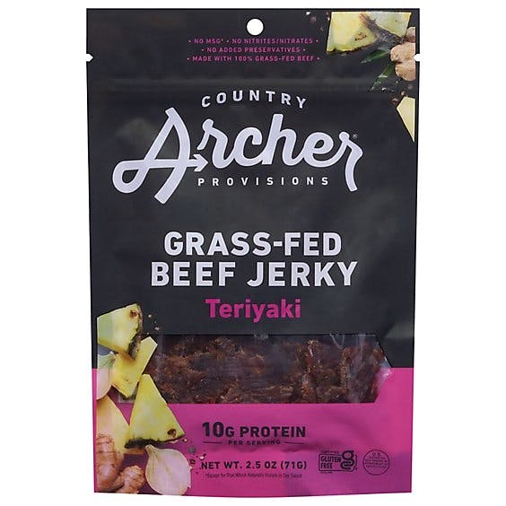 Is it Low FODMAP? Country Archer Teriyaki Beef Jerky