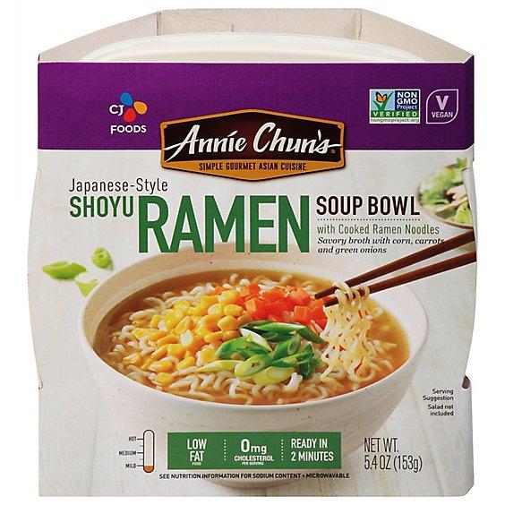 Is it Gluten Free? Annie Chuns Soup Bowl Shoyu Ramen