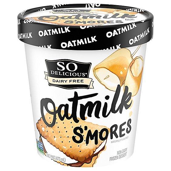 Is it Paleo? So Delicious Dairy Free S'mores Oatmilk Non-dairy Dessert