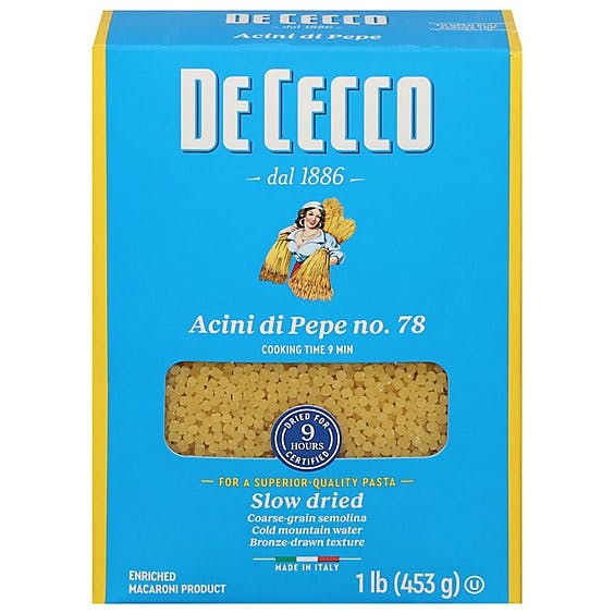 De Cecco Acini De Pepe