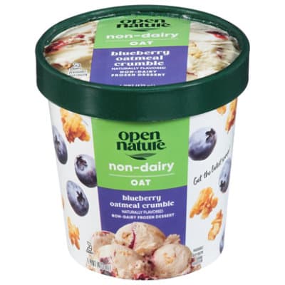 Open Nature Oat Dessert Blueberry Oatmeal Crumble