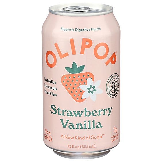 Is it Low FODMAP? Olipop Strawberry Vanilla Sparkling Tonic