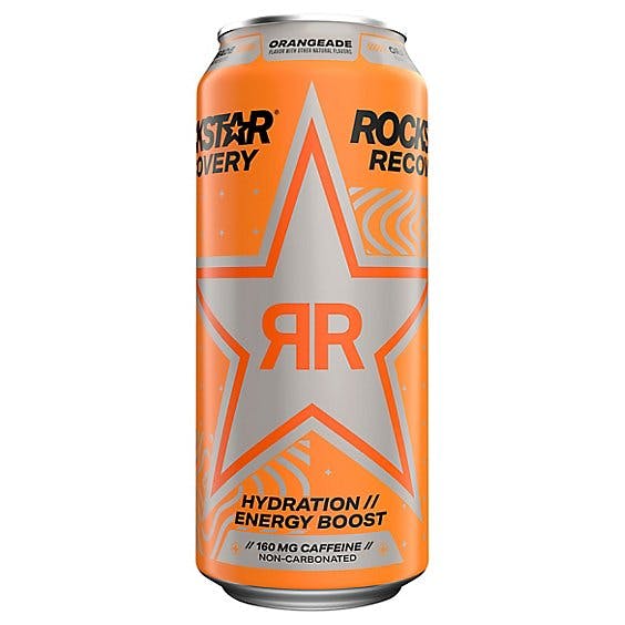 Is it Vegan? Rockstar Recovery Orange With Electrolytes Energy Drink