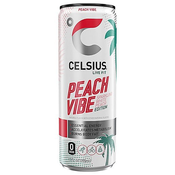 Is it Gluten Free? Celsius Live Fit Sparkling Peach Vibe