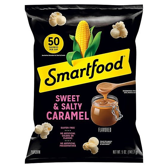 Is it Vegan? Smartfood Smart 50 Sweet & Salty Caramel Flavored Popcorn