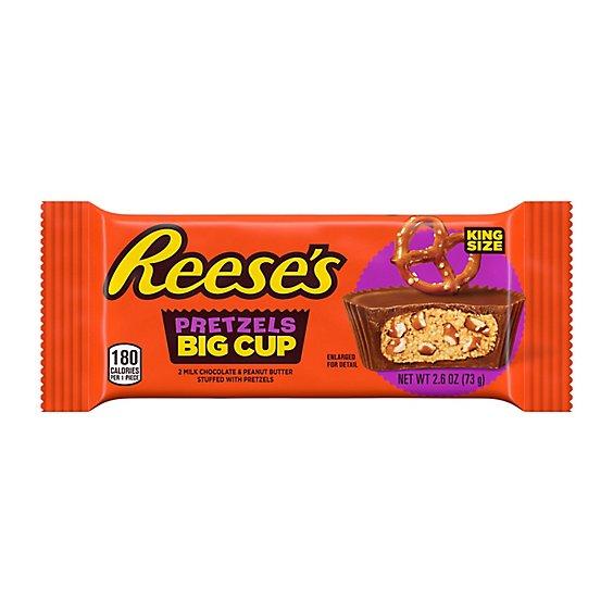 Is it Soy Free? Reeses Milk Chocolate Peanut Butter Big Cup Stuffed With Pretzels King Size