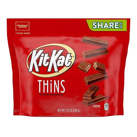 Is it Lactose Free? Kit Kat Thins Milk Chocolate Wafer Candy