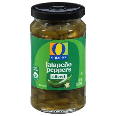 O Organics Jalapeno Peppers Sliced