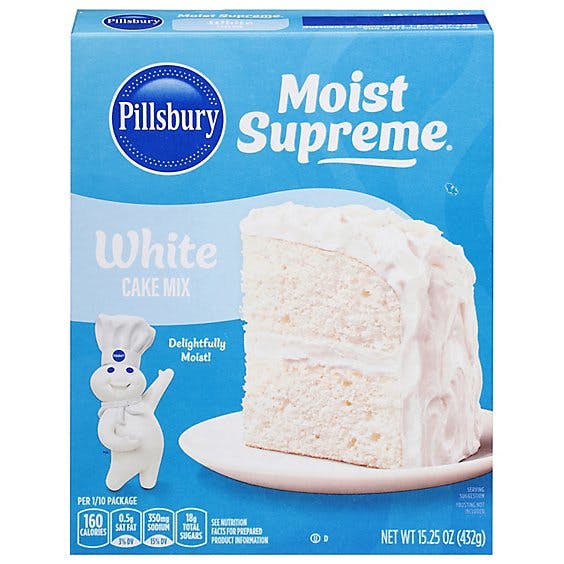 Is it Low FODMAP? Pillsbury Classic White Cake Mix