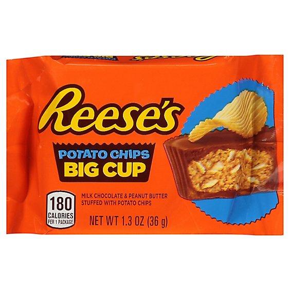 Is it Paleo? Reese's, Big Cup Milk Chocolate Peanut Butter With Potato Chips Cups Candy