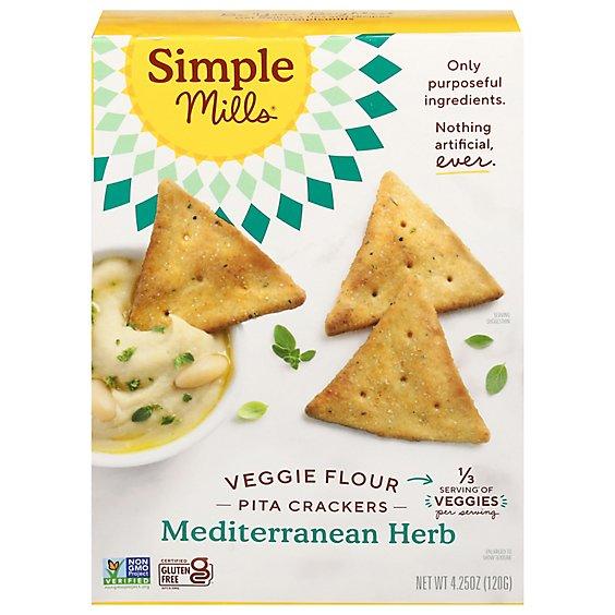 Is it Vegan? Simple Mills Mediterranean Herb Veggie Pita Crackers