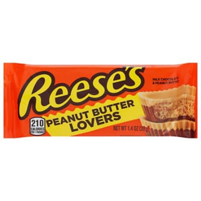 Reeses Peanut Butter Lovers Milk Chocolate Peanut Butter Cup Standard Bar