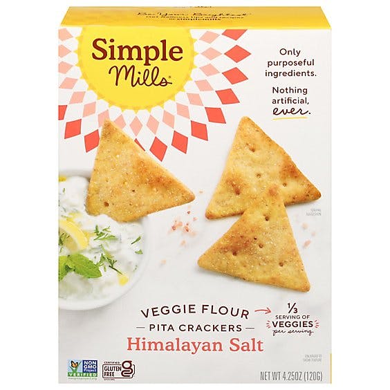 Is it Paleo? Simple Mills Veggie Pita Crackers Himalayan Salt - Gluten Free