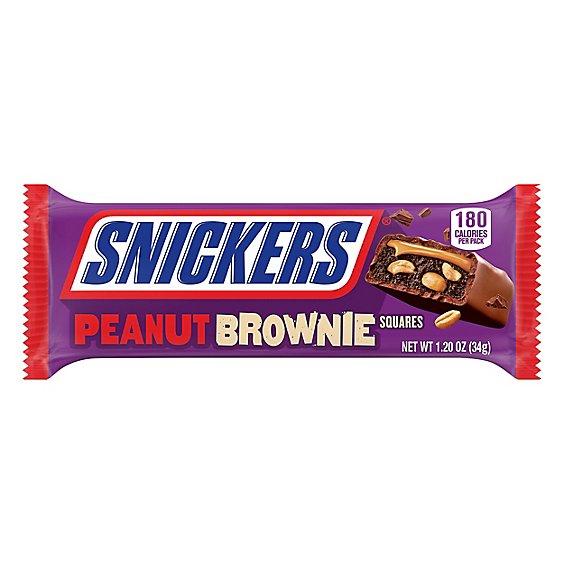 Is it Soy Free? Snickers Candy Bar Peanut Brownie Squares Full Size