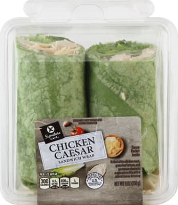Sandwich Wrap Chicken Caesar