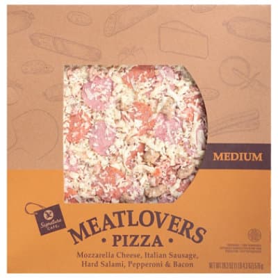 Signature Cafe Pizza Meat Lovers
