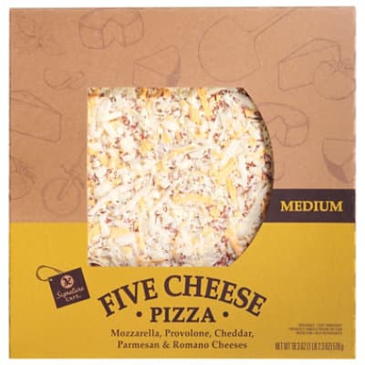 Signature Cafe Pizza Five Cheese