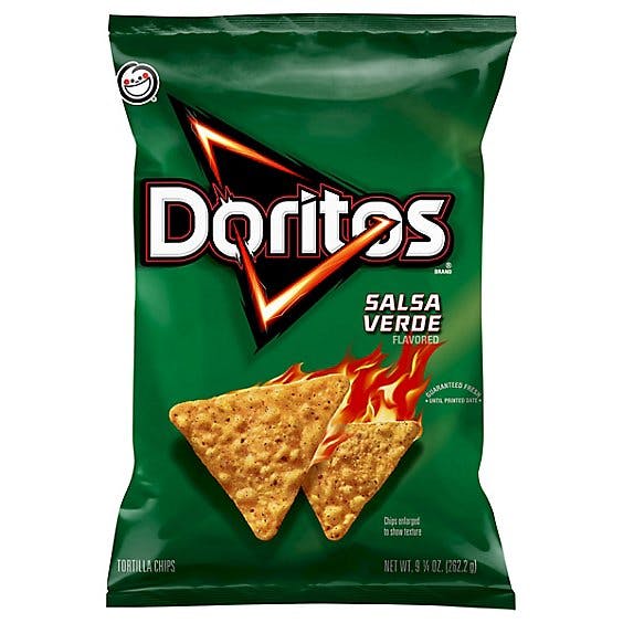 Is it Vegetarian? Doritos Salsa Verde Flavored Tortilla Chips