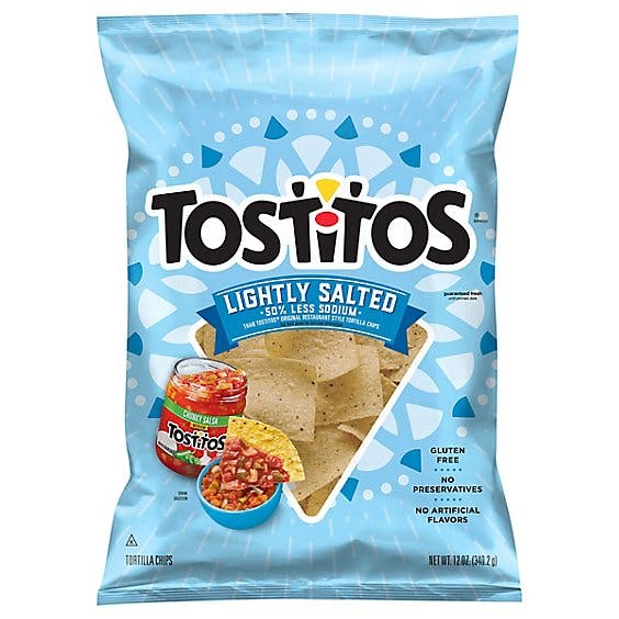Is it Low FODMAP? Frito Lay Lightly Salted Restaurant Style Tortilla Chips