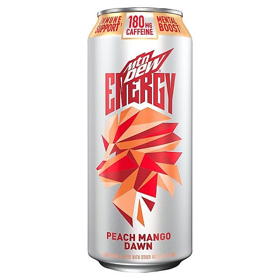 Is it Lactose Free? Mtn Dew Rise Mango Dawn