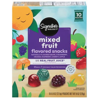 Signature Select Fruit Snacks Mixed Fruit