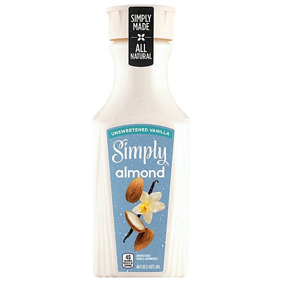 Is it Dairy Free? Simply Almond Unsweetened Vanilla