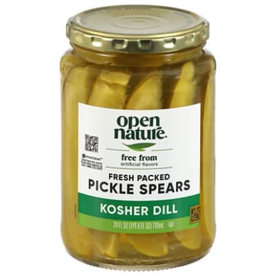 Open Nature Dill Pickle Spears