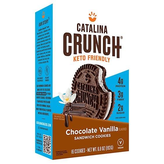 Is it Fish Free? Catalina Crunch Chocolate Vanilla Keto Sandwich Cookies