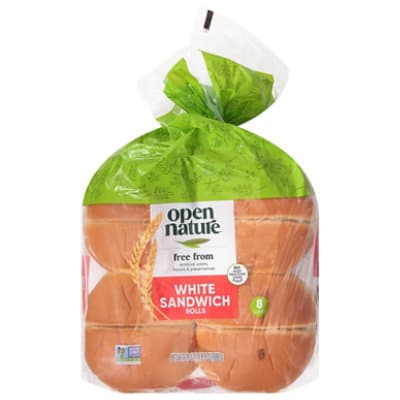 Open Nature White Sandwich Rolls