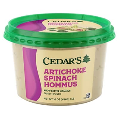 Cedars Artichoke Spinach Hummus