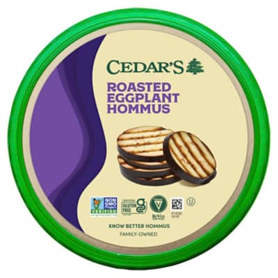 Cedars Roasted Eggplant Hummus