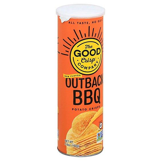 Is it Vegetarian? The Good Crisp Company Outback Bbq Potato Crisps