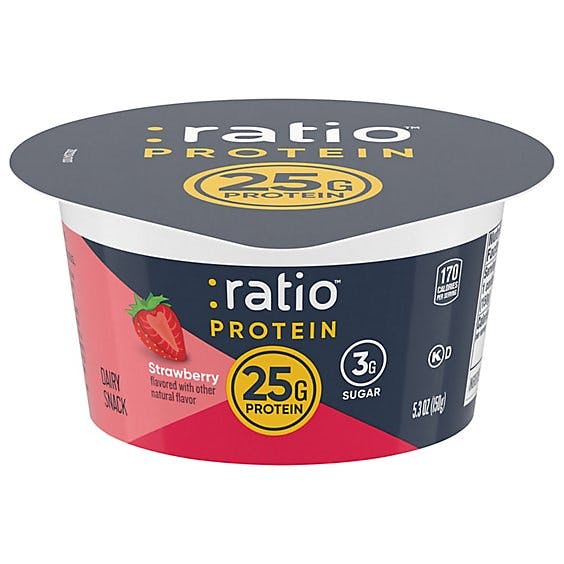 Is it Vegan? Ratio Protein Strawberry Dairy Snack