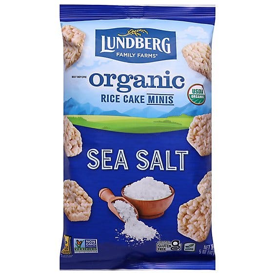 Is it Milk Free? Lundberg Family Farms Organic Sea Salt Mini Rice Cakes