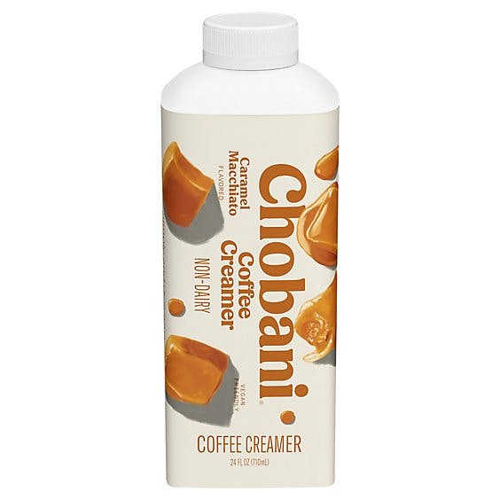 Is it Soy Free? Chobani Coffee Creamer Plant Based Caramel Macchiato Flavored