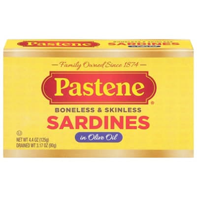 Pastene Bnls Skls Sardines